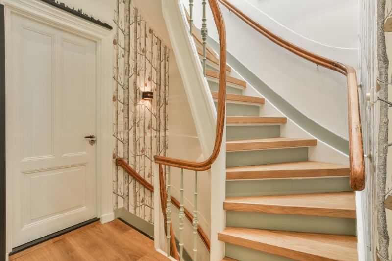 Curved Staircase Installation in Conroe, TX