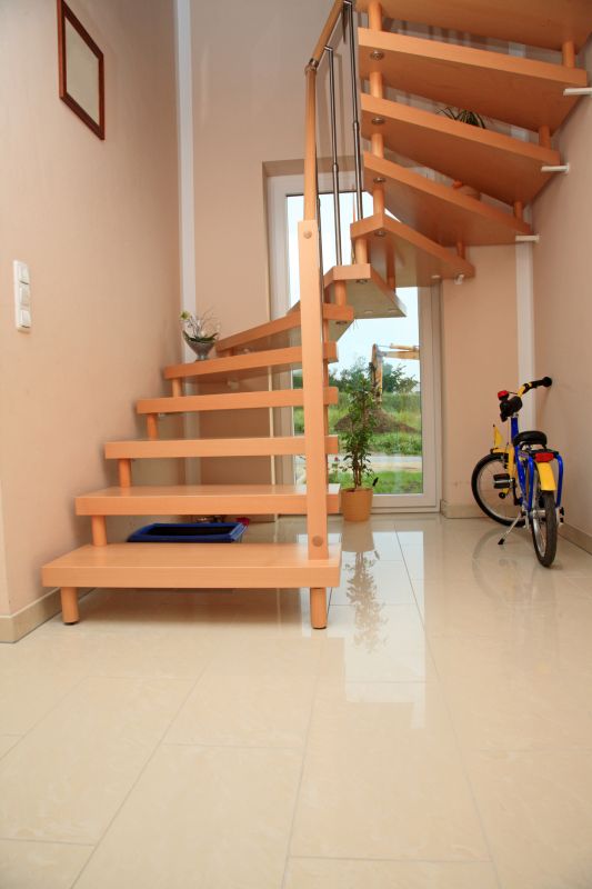 Curved Staircase Installation in Conroe, TX