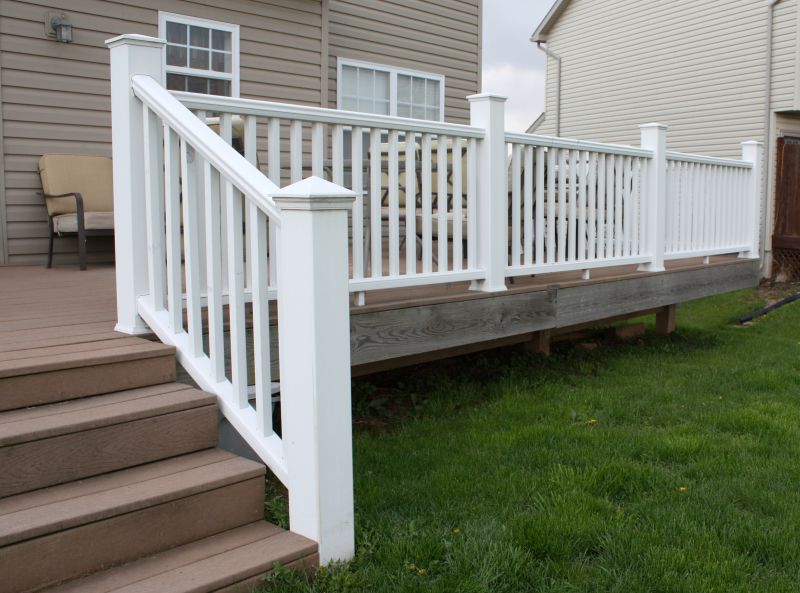 Patio Handrail Installation in Kansas City, KS